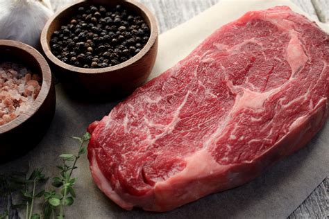 100 Grass Fed And Finished Delmonico Steak Boneless Ribeye Steak