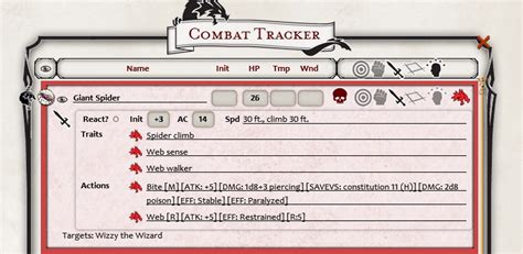 5e Combat Tracker Fantasy Grounds Wiki