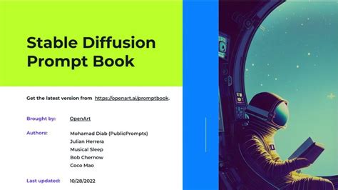 Free Stable Diffusion Prompt Book From Openart Ai Demos