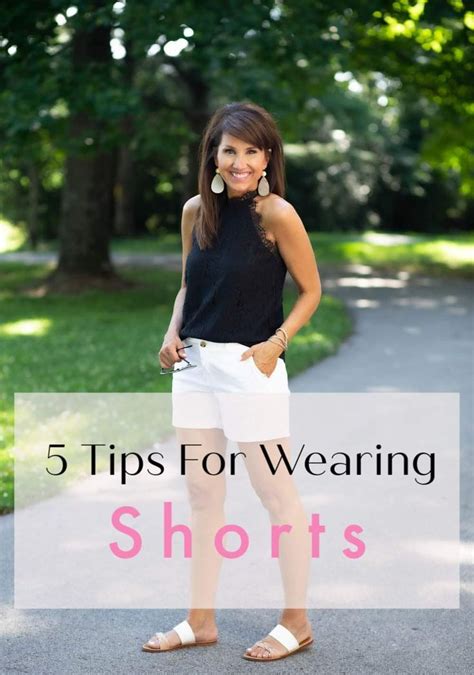 5 tips for wearing shorts over 40 cyndi spivey casual summer outfits for women summer