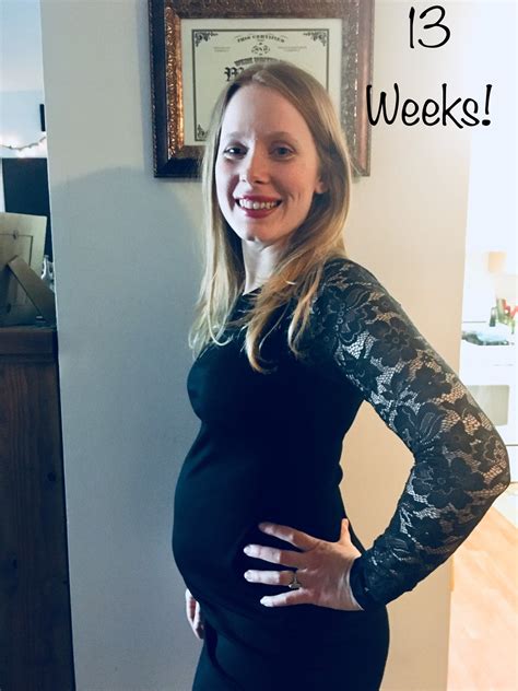 13 Weeks Pregnant Belly Twins Pregnantbelly