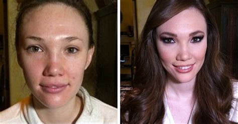26 Pornstars Before And After Makeup Wow Gallery Ebaums World