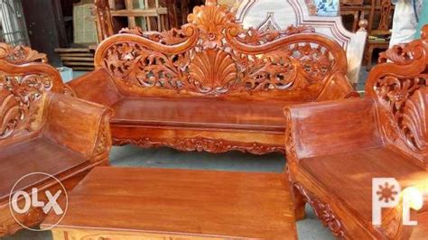 Sala Set Wood Furniture Manila Cavite Batangas Taguig Narra Gmelina For