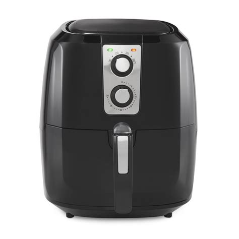Electric air fryer and countertop oven delivers mouthwatering cooking results. La Gourmet 5.5 Liter Manual Air Fryer, Black - Walmart.com ...