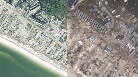 Sobering Before And After Pictures Show Aftermath Of Hurricane Michael
