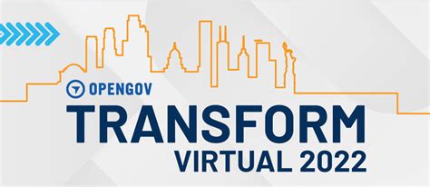 Opengov Transform Virtual 2022