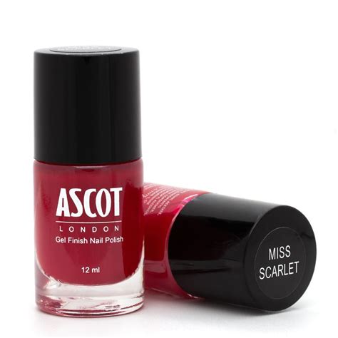 Ascot Gel Finish Nail Polish 12ml Ascot Cosmetics