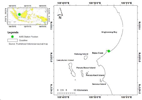The Location Of Automatic Weather Station At South Singkawang West