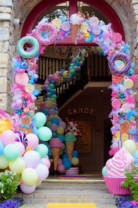 Candy Theme Birthday Party Candy Land Theme Candyland Birthday Candy