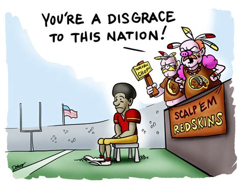 Cartoon Kaepernick Is The Disgrace The Moderate Voice