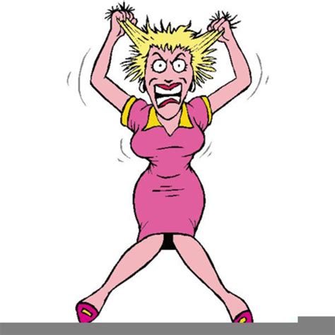 Clipart Person Pulling Their Hair Out Free Images At Vector Clip Art Online