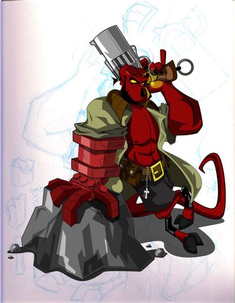 Hellboy Hellboy Art Marvel Art Graffiti Characters