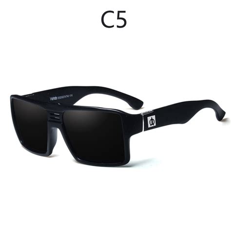 Polarized Unisex Square Sunglasses Uv 400 Protection