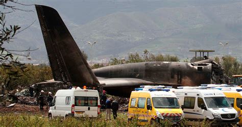Military Plane Crash Is Algerias Worst Air Disaster With 257 Dead