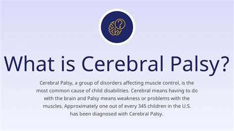 Cerebral Palsy Birth Injury Facts And Figures Infographic