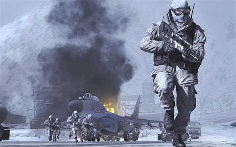 2560x1600 Call Of Duty Modern Warfare 2 Soldiers In Snow 2560x1600