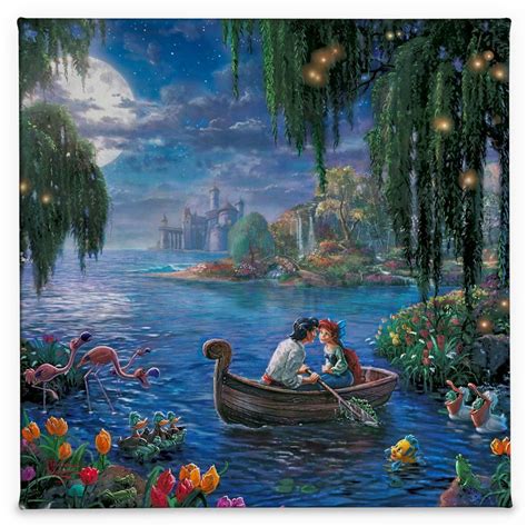Get the lowest price on your favorite brands at poshmark. ''The Little Mermaid II'' Gallery Wrapped Canvas by Thomas ...