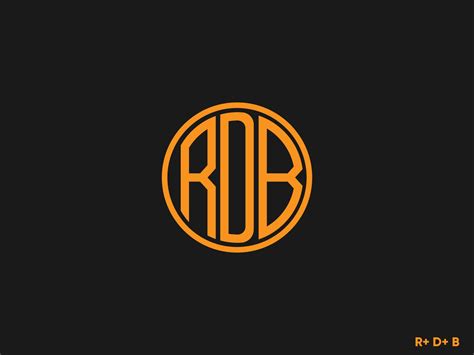 Rdb Monogram Logo By Nayem Logo Designer On Dribbble
