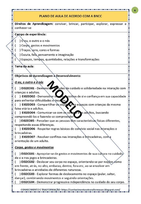 Modelo De Ficha De Plano De Aula Atividades Suzaninho Kulturaupice