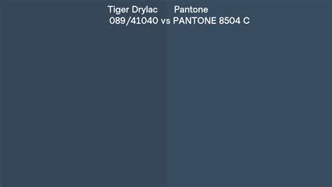 Tiger Drylac 089 41040 Vs Pantone 8504 C Side By Side Comparison