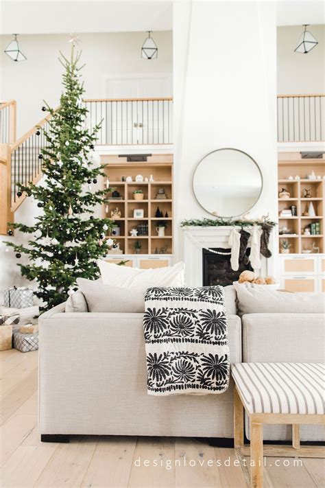 Design Loves Detail Holiday Home Tour A Modern Organic Christmas