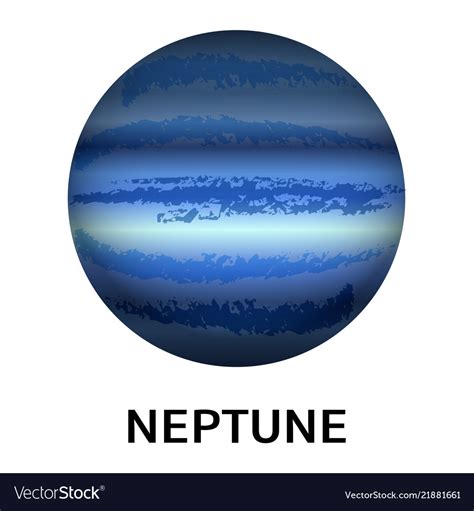 Planet Neptune Drawing