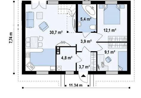 House Plans Under 1000 Sq Ft With 2 Bedrooms Cosy And Smart