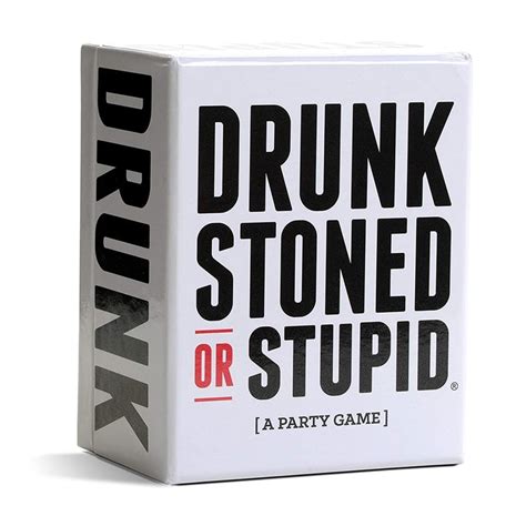 Drunk Stoned Or Stupid Game Adult Party Card Game Hmv Store