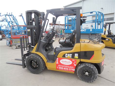 Cat 6k Forklift For Rent Wellbuilt Equipment Chicago Il