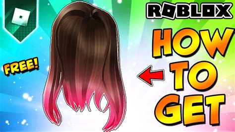 Event Free Ugc Item How To Get Wavy Brown Curls With Pink On Roblox