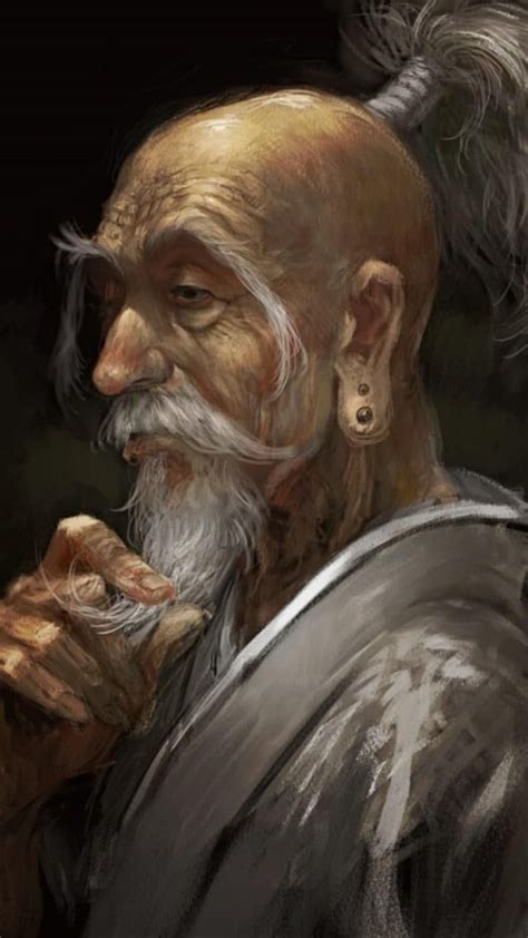 Old Monk Old Monk Monk Dnd Dark Fantasy Art