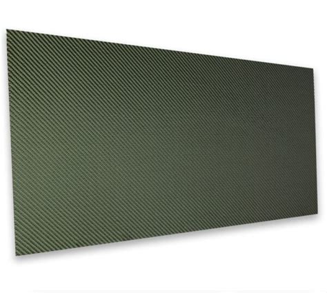Carbon Fiber Yellow Kevlar Composite Plate 2×2 Twill Composite