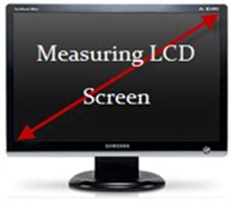 Check out our comprehensive guide on how to measure laptop size for more information. How to measure screen size of LCD Monitors, Laptop & TV