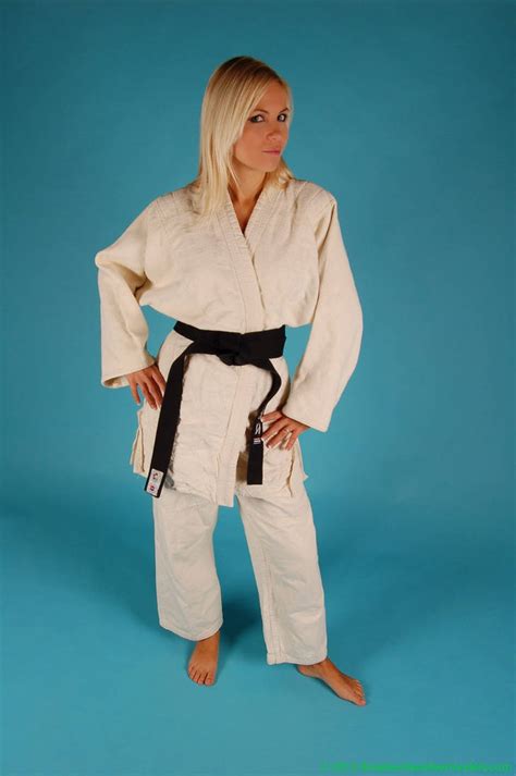 karate blonde by berryup on deviantart