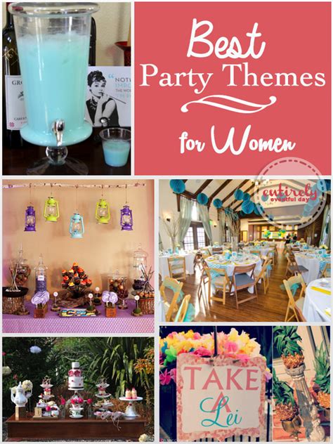 Decoration outside may face more challenges than the inside because it depends on many factors such as weather, wind, rain… that can cause delay or unwanted troubles for your birthday party. Lots of fabulous party ideas for women! I love them all ...