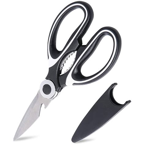 Kitchen Shears With Blade Cover Heavy Duty Stainless Steel Kitchen