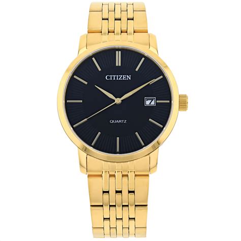 Citizen Watch For Men Quartz Stainless Steel With Gold Plating 415 Mm