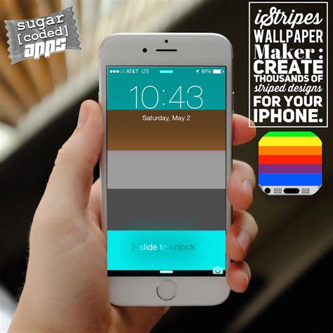 Istripes Iphone And Ipad Wallpaper Maker Deisgner Iphone Coding Apps