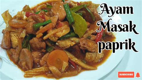 Ayam paprik ala thai mp3 & mp4. Resepi Ayam Masak Paprik Ala Thai Mudah Simple Sedap ...