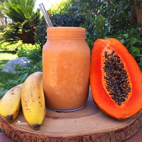 Diet & weight loss bars. rawvana | Healthy smoothies, High fiber fruits, Papaya smoothie