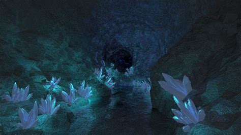 Crystal Cave T Gossler Digital Art Digital Art Landscapes