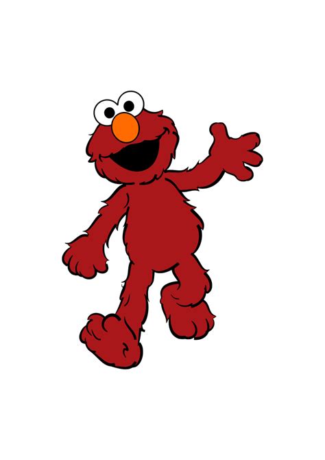Elmo Sesame Street Clipart Free Svg File Svg Free Files Sesame