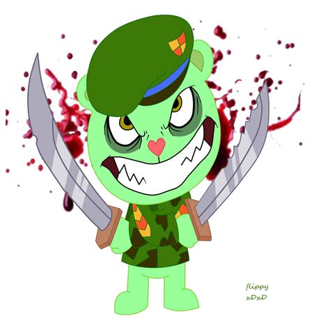 Htf Flippy Dark By Silversentryyt On Deviantart