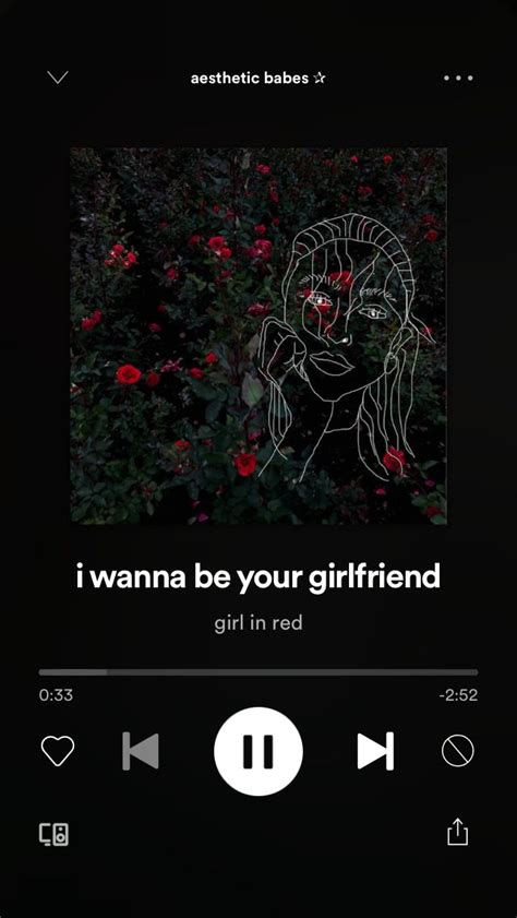 i wanna be your girlfriend - girl in red ️ | Şarkılar, Müzik