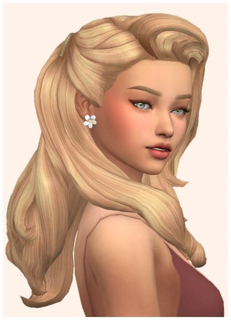 Desiree Hair Sims 4 Mm Cc Sims Sims 4