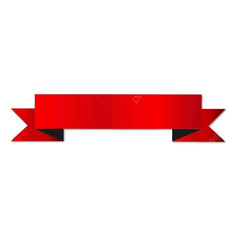 Vector Painted Red Banner Ribbon Red Banner Ribbon Png And Vector