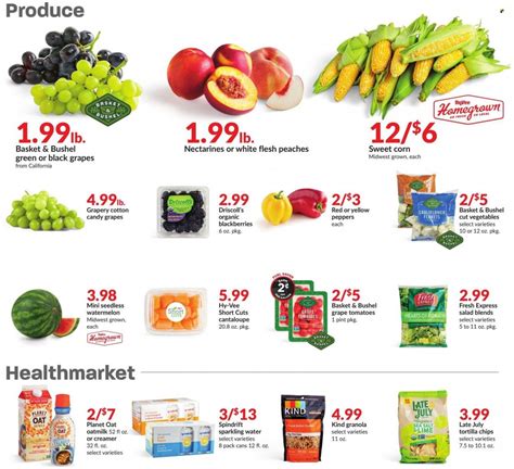 Hy Vee Ia Il Ks Mo Weekly Ad Flyer Specials August 24 To August 30