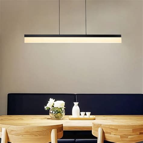 Indoor Hanging Light Commercial Led Linear Pendant Lights For Office