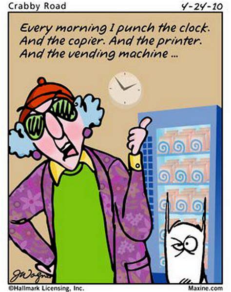Maxine And The Time Clock