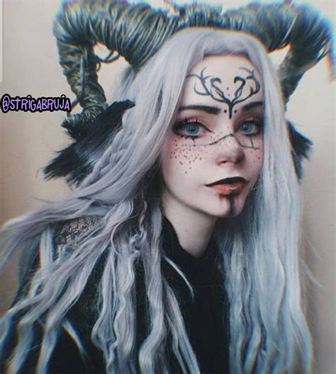 Pin On Strigabruja Model Elf Cosplay Dark Makeup Looks Fairy Cosplay